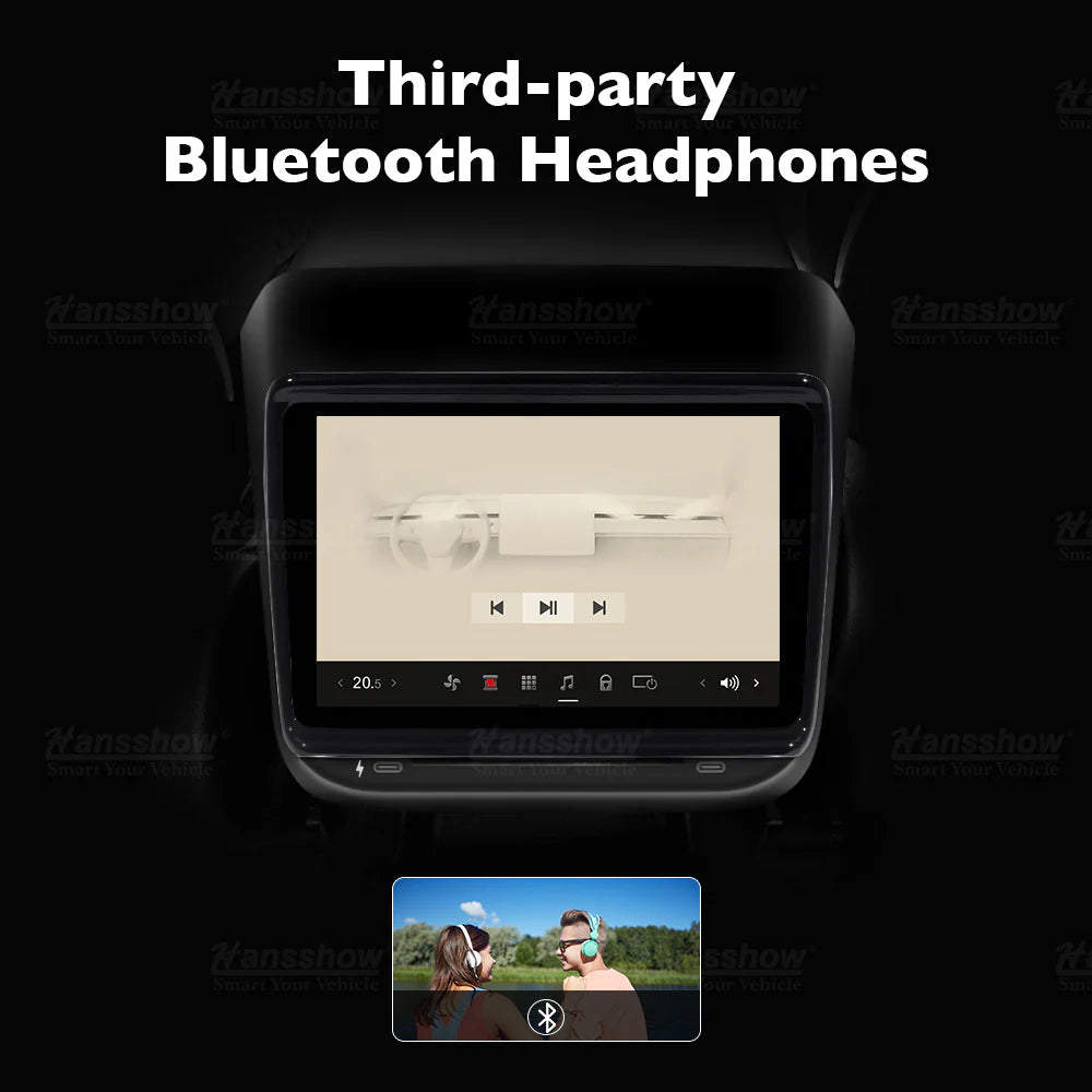 Model 3/Y 7.2" Rear Entertainment & Climate Control