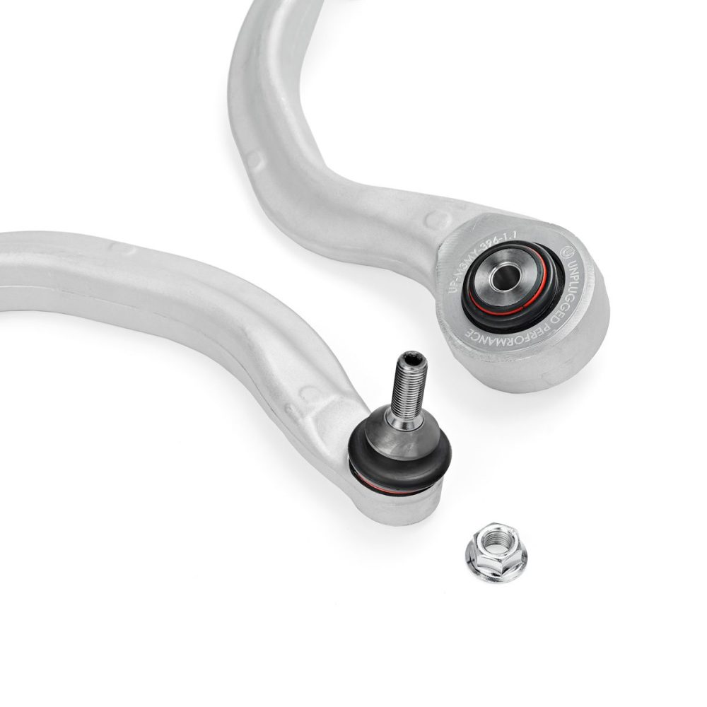 Unplugged Performance - Model 3 - Front Compliance Arms with Spherical Bushings