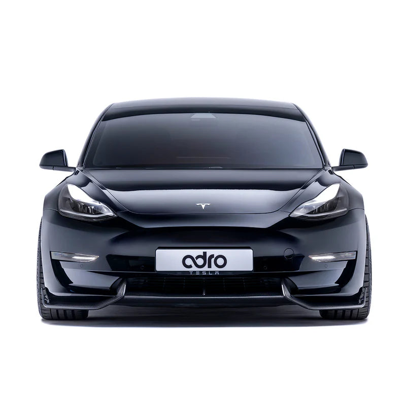 Adro - Model 3 - Carbon Fiber Front Lip V2