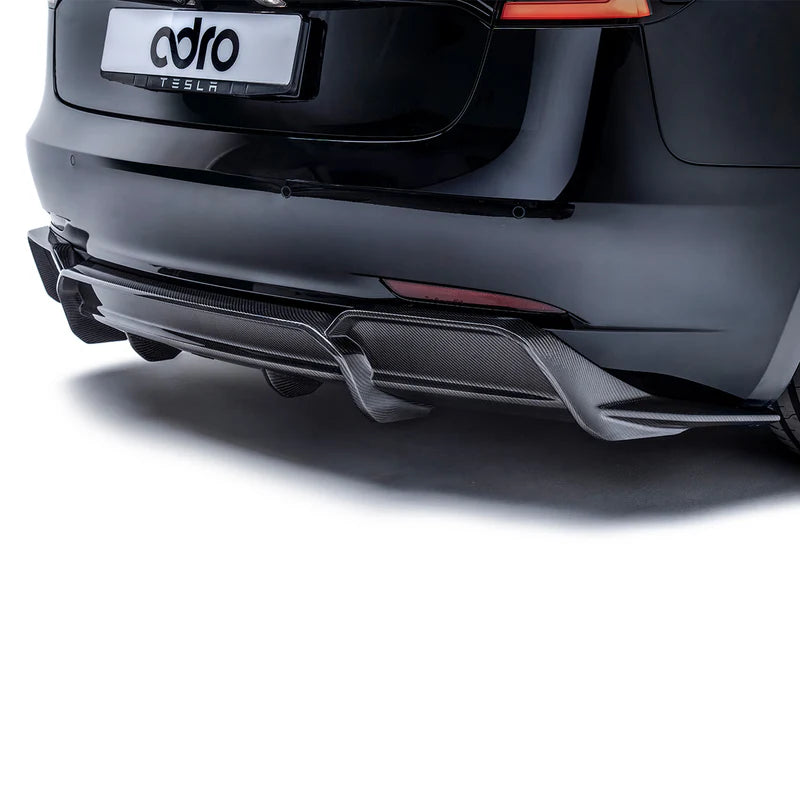 Adro - Model 3 - Carbon Fiber Rear Diffuser V2