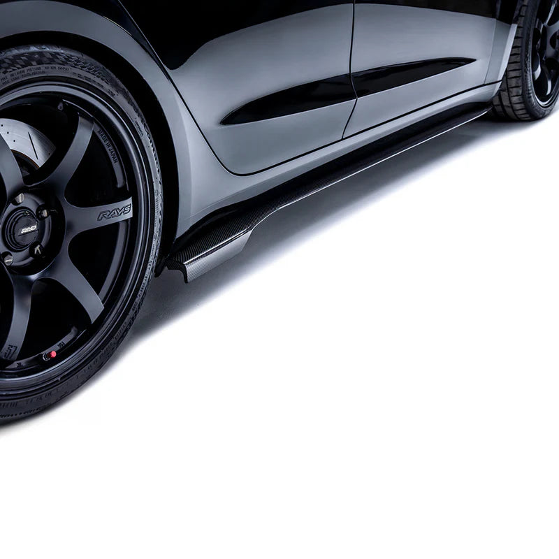 Adro - Model 3 - Carbon Fiber Side Skirts V2