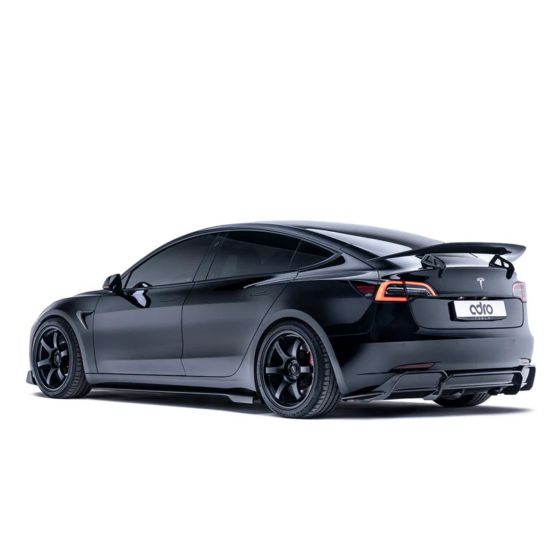 Adro - Model 3 - Carbon Fiber Side Skirts V2