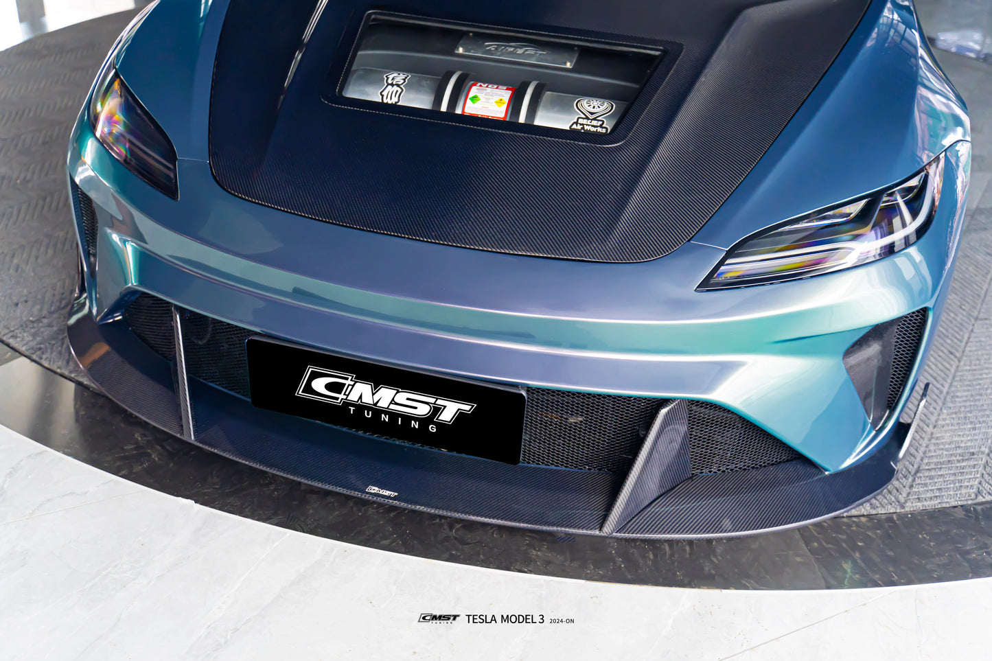 CMST - Model 3 Highland - Front Bumper & Front Lip