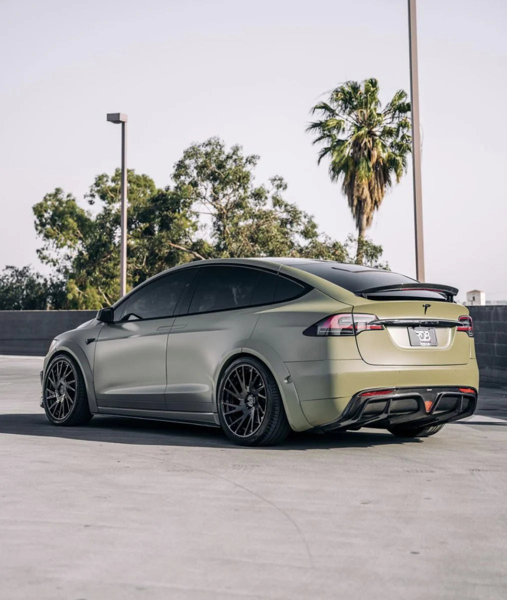 CMST - Model X (2016-2020) - Carbon Fiber Rear Diffuser