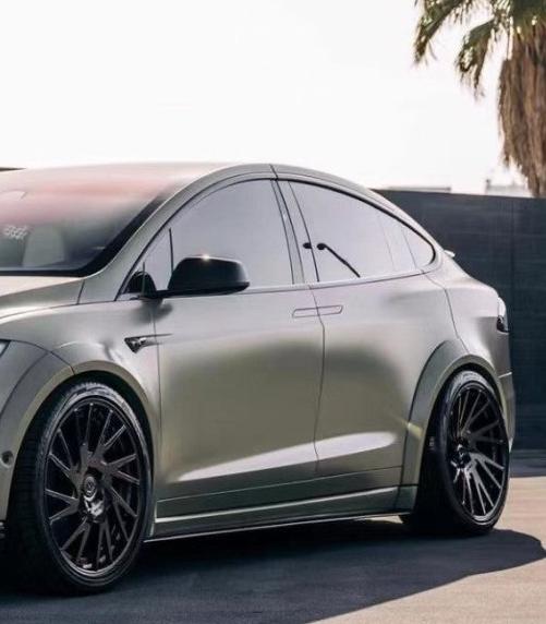 CMST - Model X (2016-2020) - Carbon Fiber Side Skirts