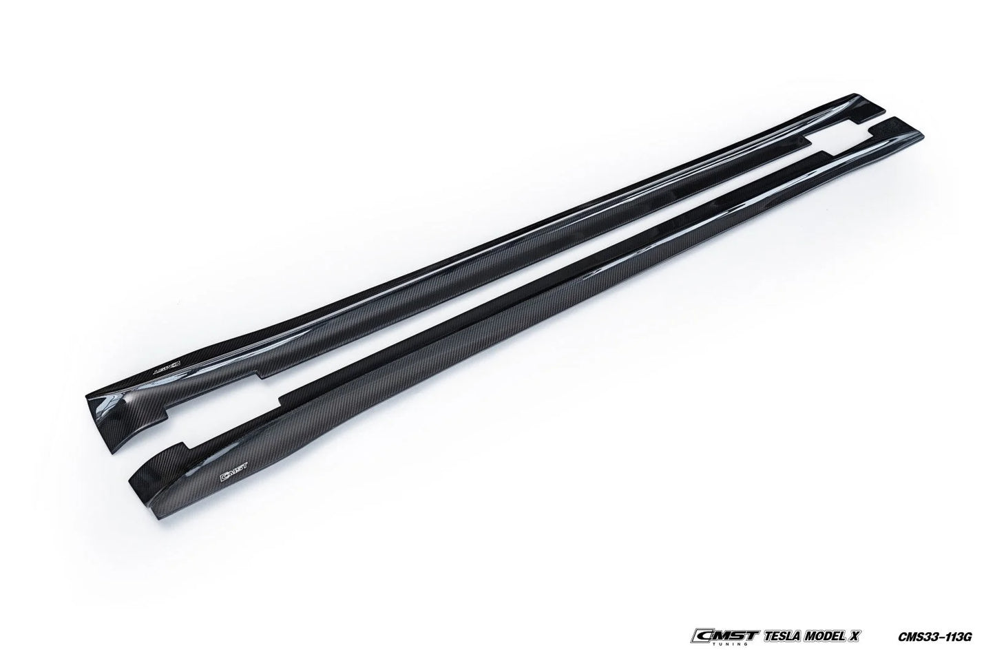 CMST - Model X (2021+) - Carbon Fiber Side Skirts