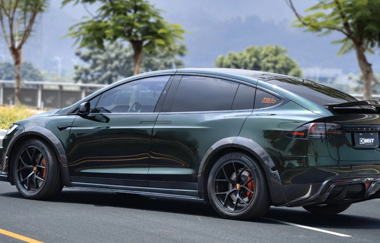 CMST - Model X (2021+) - Carbon Fiber Side Skirts