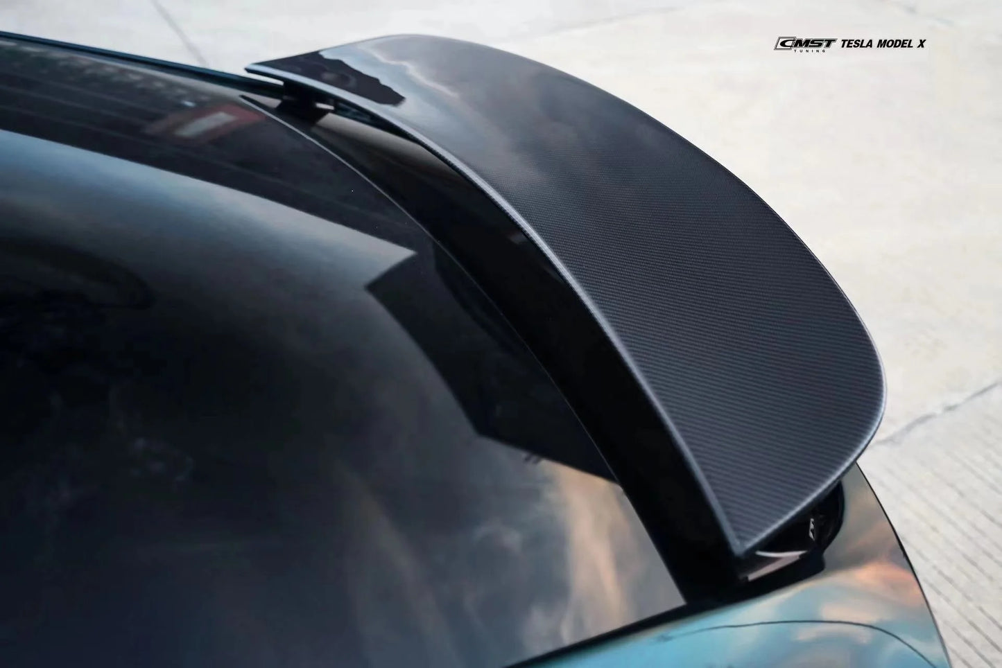 CMST - Model X (2021+) - Carbon Fiber Rear Spoiler