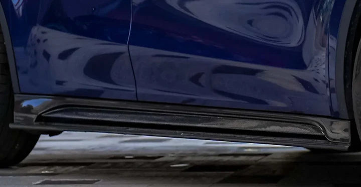 Paktechz - Model Y - Carbon Fiber Side Skirts