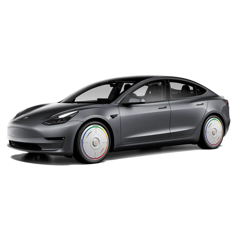 HALOBLK - HALODISC 2 Wheel Covers | Rainbow Road