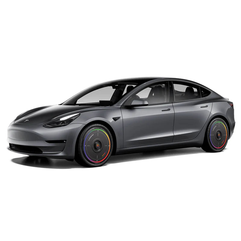 HALOBLK - HALODISC 2 Wheel Covers | Rainbow Road