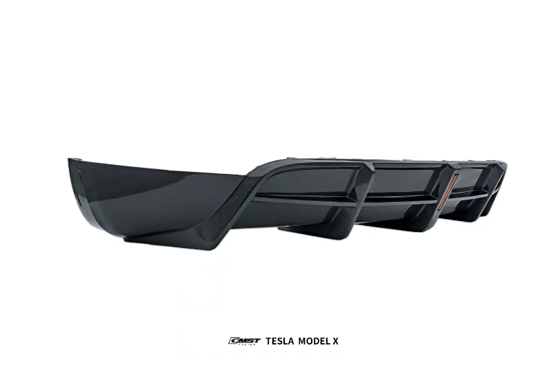 CMST - Model X (2021+) - Carbon Fiber Rear Diffuser V2