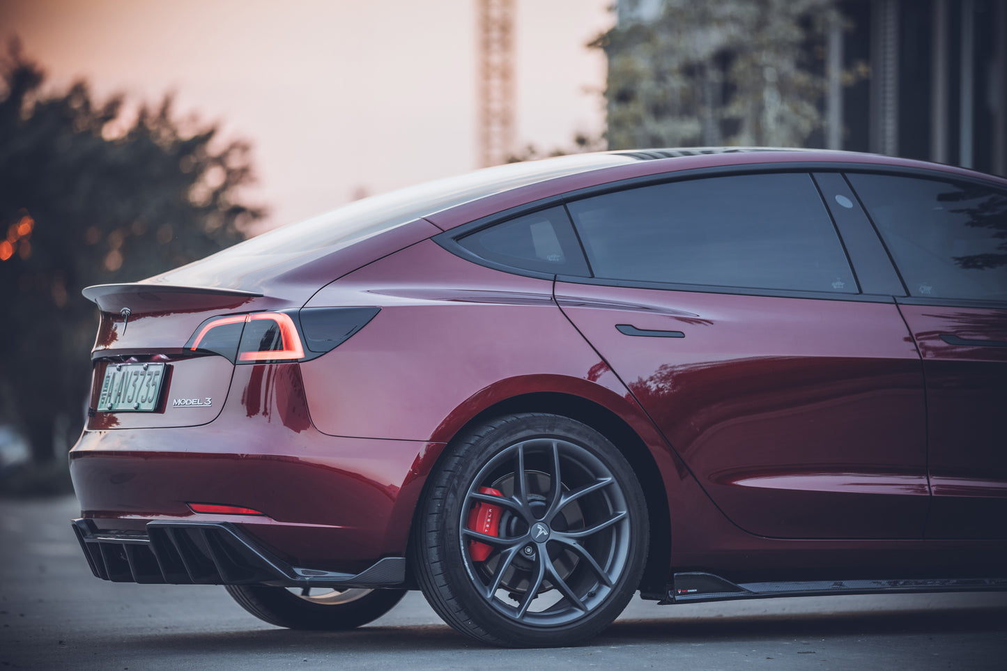 TAKD - Model 3 - Rear Spoiler