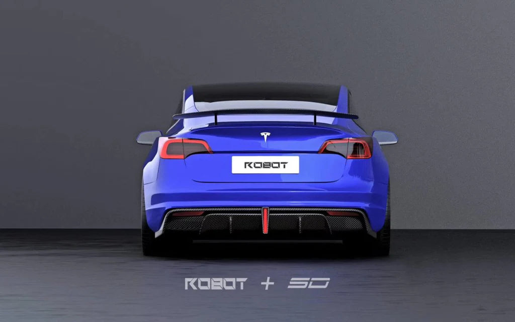 Robot - Model 3 - Crypton - Rear Bumper & Rear Diffuser