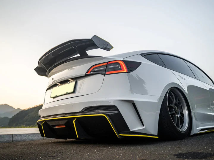 Robot - Model 3 - Hacker (Narrow) - Rear Bumper & Rear Diffuser