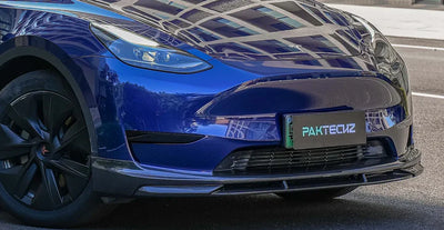 Paktechz - Model Y - Carbon Fiber Front Lip