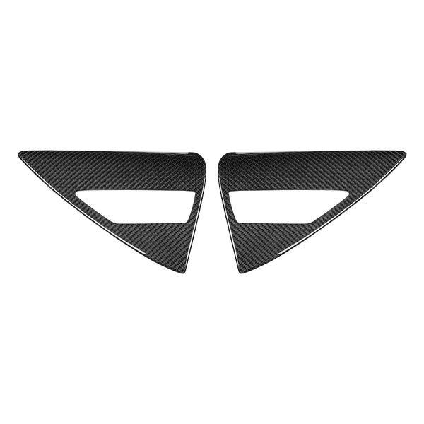 Model 3 Highland - Carbon Fiber Fender Charging Plate Covers
