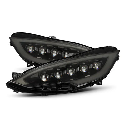AlphaRex 12-21 Model S NOVA-Series LED Projector Headlights Alpha-Black