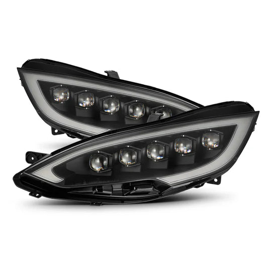 AlphaRex 12-21 Model S NOVA-Series LED Projector Headlights Black