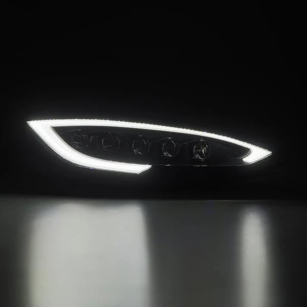 AlphaRex 12-21 Model S NOVA-Series LED Projector Headlights Black