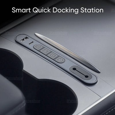 Model 3/Y (2021+) - Smart Control Expansion Dock: Enhanced Interior Functionality