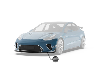 Robot - Model 3 - Hacker (Narrow) - Front Bumper & Front Lip