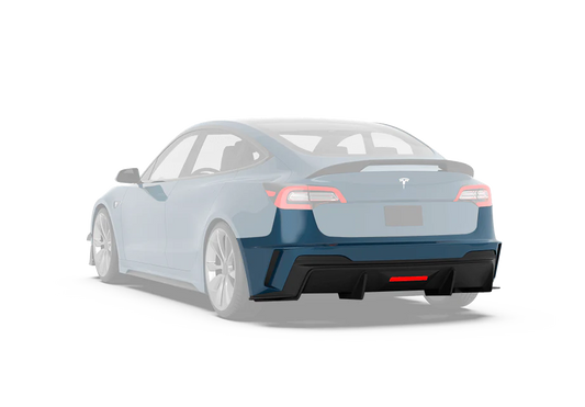 Robot - Model 3 - Hacker (Narrow) - Rear Bumper & Rear Diffuser