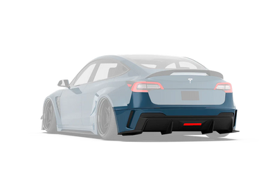 Robot - Model 3 - Hacker (Widebody) - Rear Bumper & Rear Diffuser