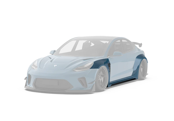 Robot - Model 3 - Hacker (Widebody) - Fenders & Side Skirts
