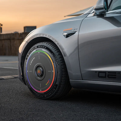 HALOBLK - HALODISC 2 Wheel Covers | Rainbow Road