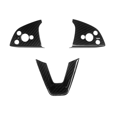 Model Y Juniper - Carbon Fiber Steering Wheel Center Cover
