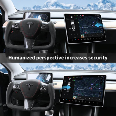Model 3/Y/Highland/Juniper - Dashboard Touch Screen Swiveling Mount Kit