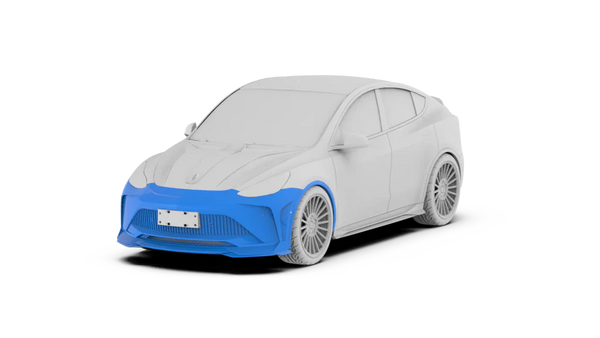 Robot - Model Y - Starship - Front Bumper & Splitter