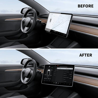 Model 3/Y/Highland/Juniper - Dashboard Touch Screen Swiveling Mount Kit