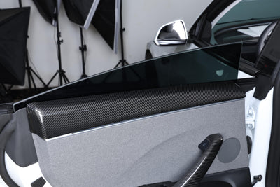 Model 3 Highland - Carbon Fiber Door Arm Rest Cover
