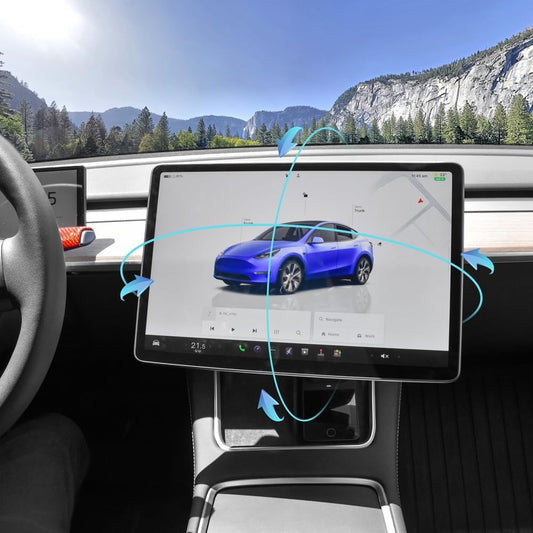 3 / Y / Highland / Juniper / Cybertruck - Swivel Screen (Retains OE Height) w/ Installation