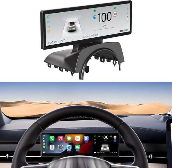 8.8" Touch Screen Instrument Cluster Dashboard Display