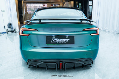 CMST - Model 3 Highland - Carbon Fiber Rear Diffuser & Canards V2