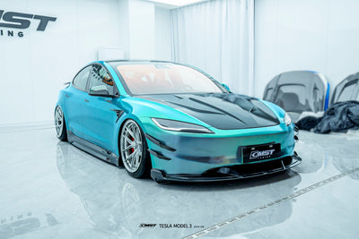 CMST - Model 3 Highland - Carbon Fiber Front Lip V2