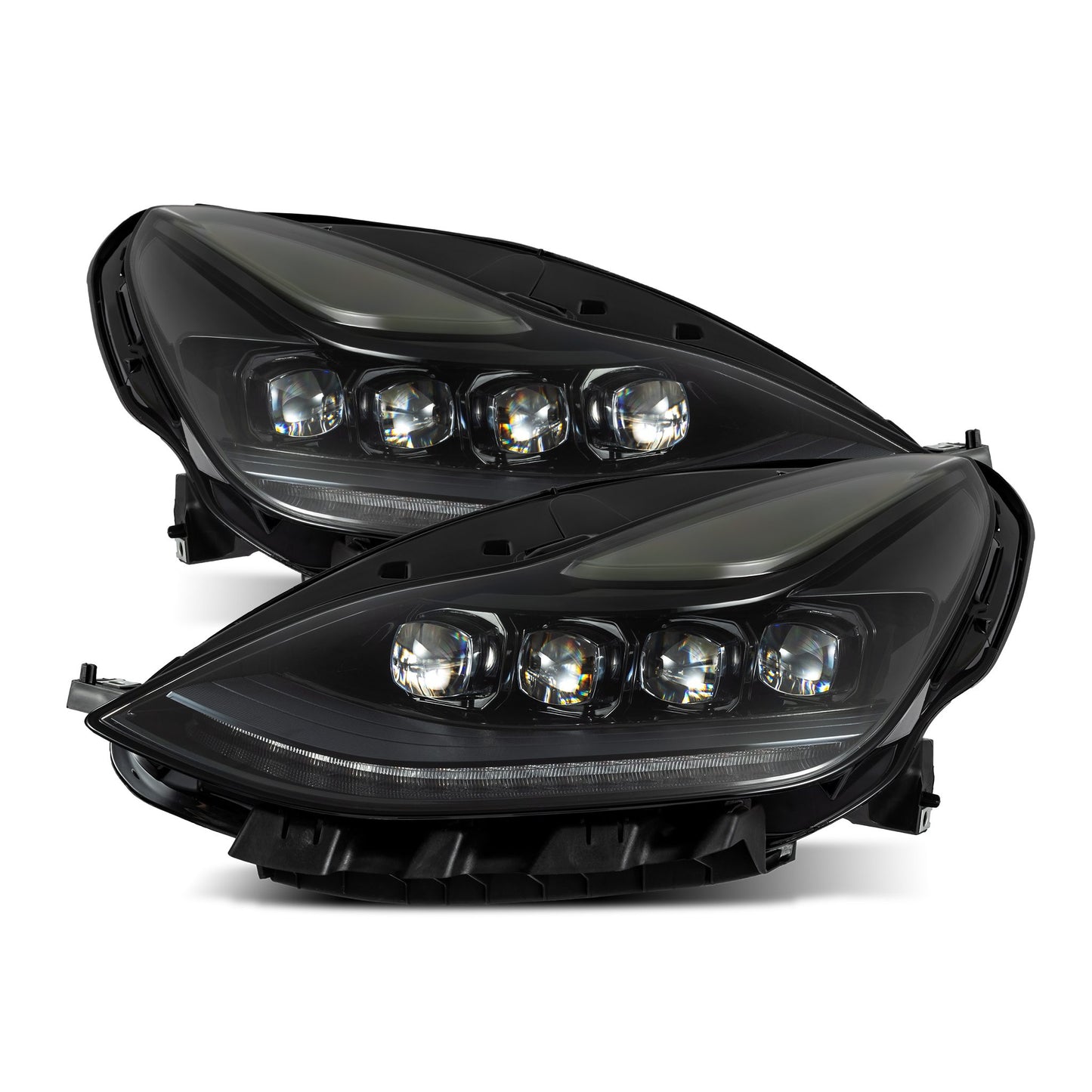 AlphaRex 17-23 Tesla Model 3 / 20-23 Model Y NOVA-Series LED Projector Headlights Alpha-Black