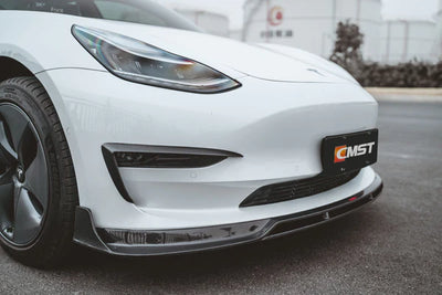 CMST - Model 3 - Carbon Fiber Front Lip V2