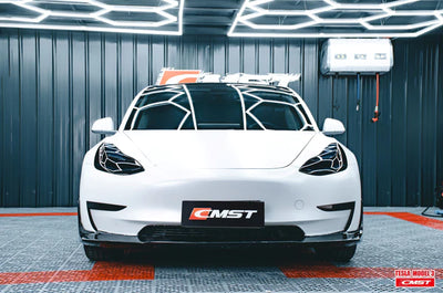 CMST - Model 3 - Carbon Fiber Front Lip V4