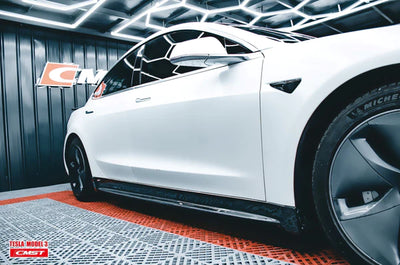 CMST - Model 3 - Carbon Fiber Side Skirts V2