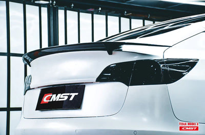 CMST - Model 3 - Carbon Fiber Rear Spoiler V3