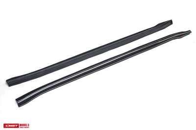 CMST - Model 3 - Carbon Fiber Side Skirts V1