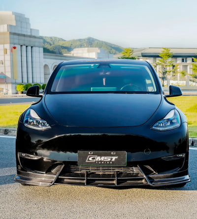 CMST - Model Y - Carbon Fiber Front Lip V6