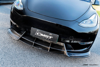 CMST - Model Y - Carbon Fiber Front Lip V6