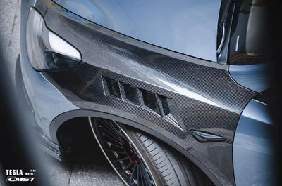 CMST - Model Y - Carbon Fiber Front Fenders V1