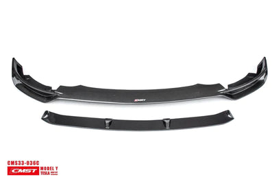 CMST - Model Y - Carbon Fiber Front Lip V2