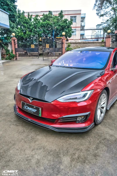 CMST - Model S (2016-2020) - Carbon Fiber Hood